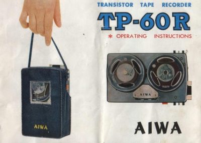 1964 Aiwa Portable Tape Recorder TP-60R - aiwa_t1